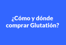 ¿Cómo, donde comprar Glutatión?