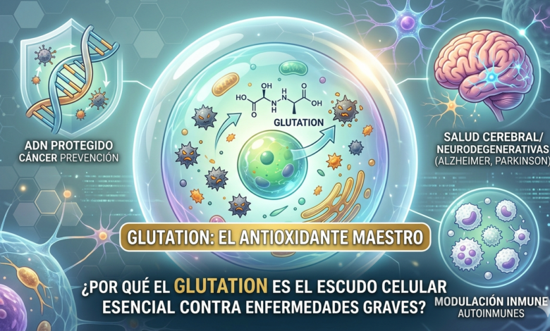 Glutatión y el cancer, enfermedades neurodegenerativas y enfermedades autoinmunes